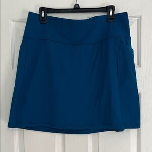 Athleta Salutation Stash 16 1/2” Vibrant Blue Skort